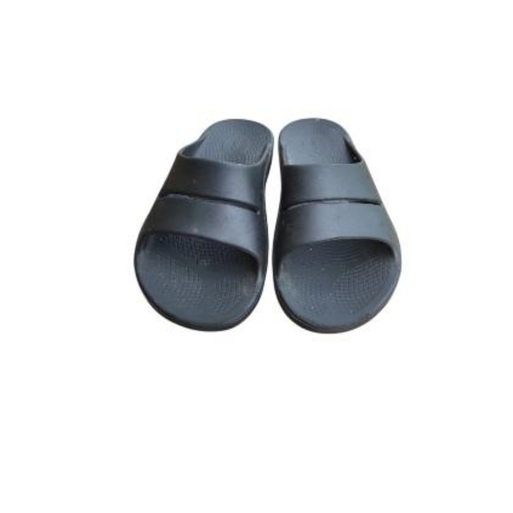 OOFOS OOahhh Recovery Black Foam Slide Sandal Slip On Original Men 10 Women 12 - Picture 11 of 13